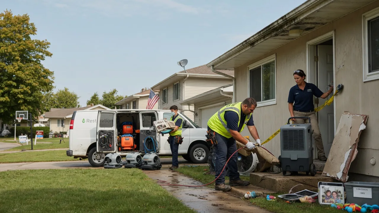 Water Damage Restoration in Mullinville, KS near me